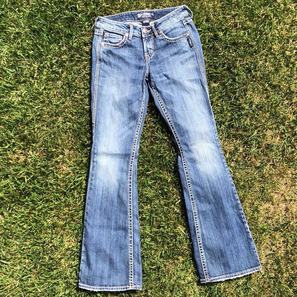 Silver Eden Boot Cut Flare Jeans Size 25L/33W